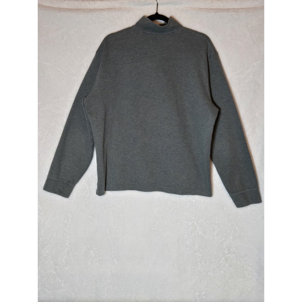 Polo‎ Ralph Lauren Men's Size Large 1/4 Zip Cotton Pullover Sweater Green - Picture 2 of 7